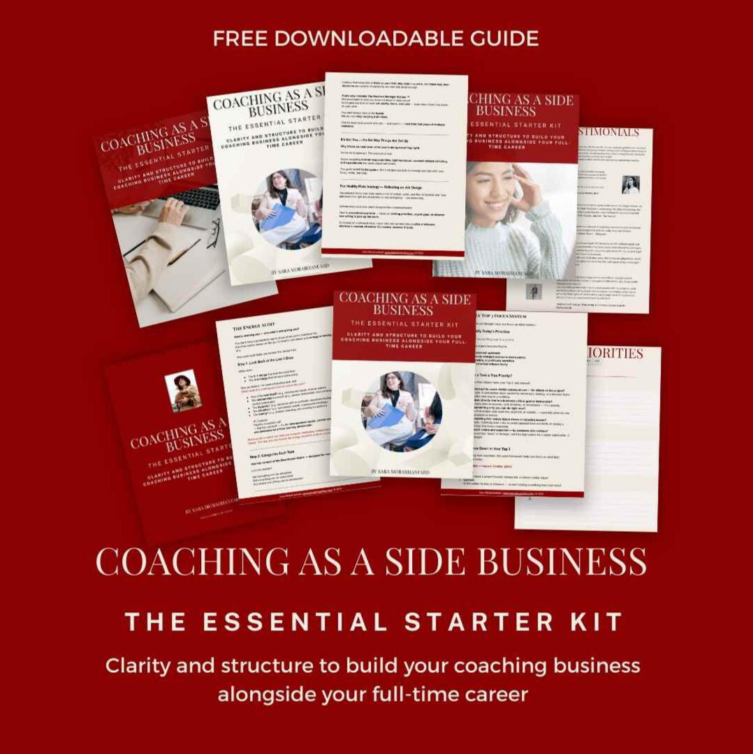 Coaching as a side business Grow an ICF coaching business